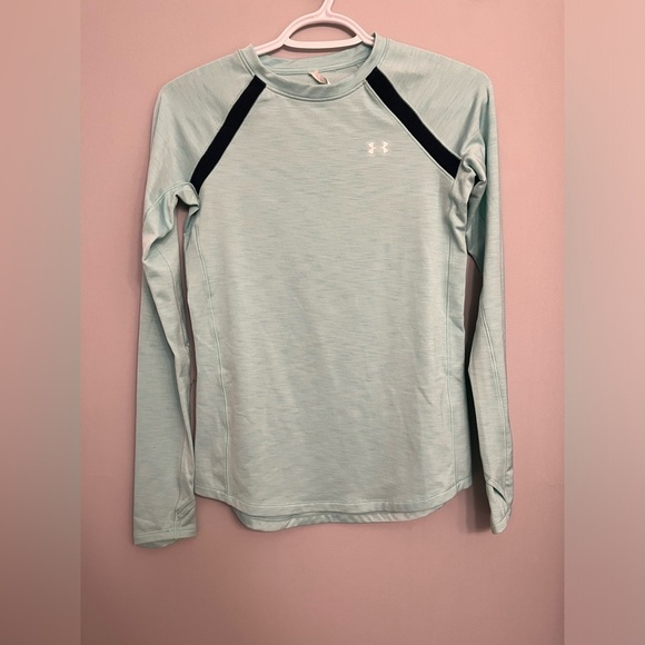 Under Armour ColdGear Fitted Crew Top - Size XS - Picture 1 of 2